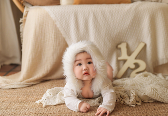 ハーフバースデー写真のイメージ