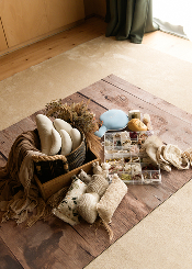 自宅撮影の様子