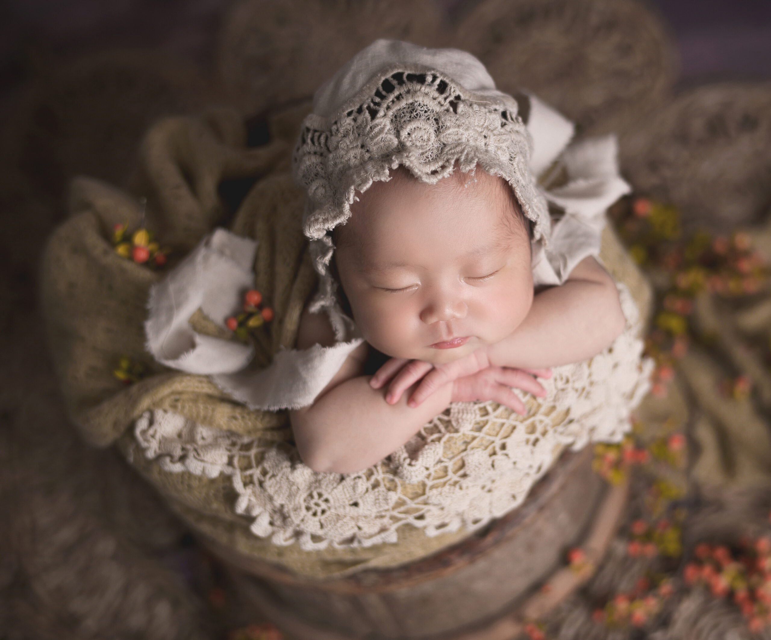 ポーズドニューボーンページのヒーロー