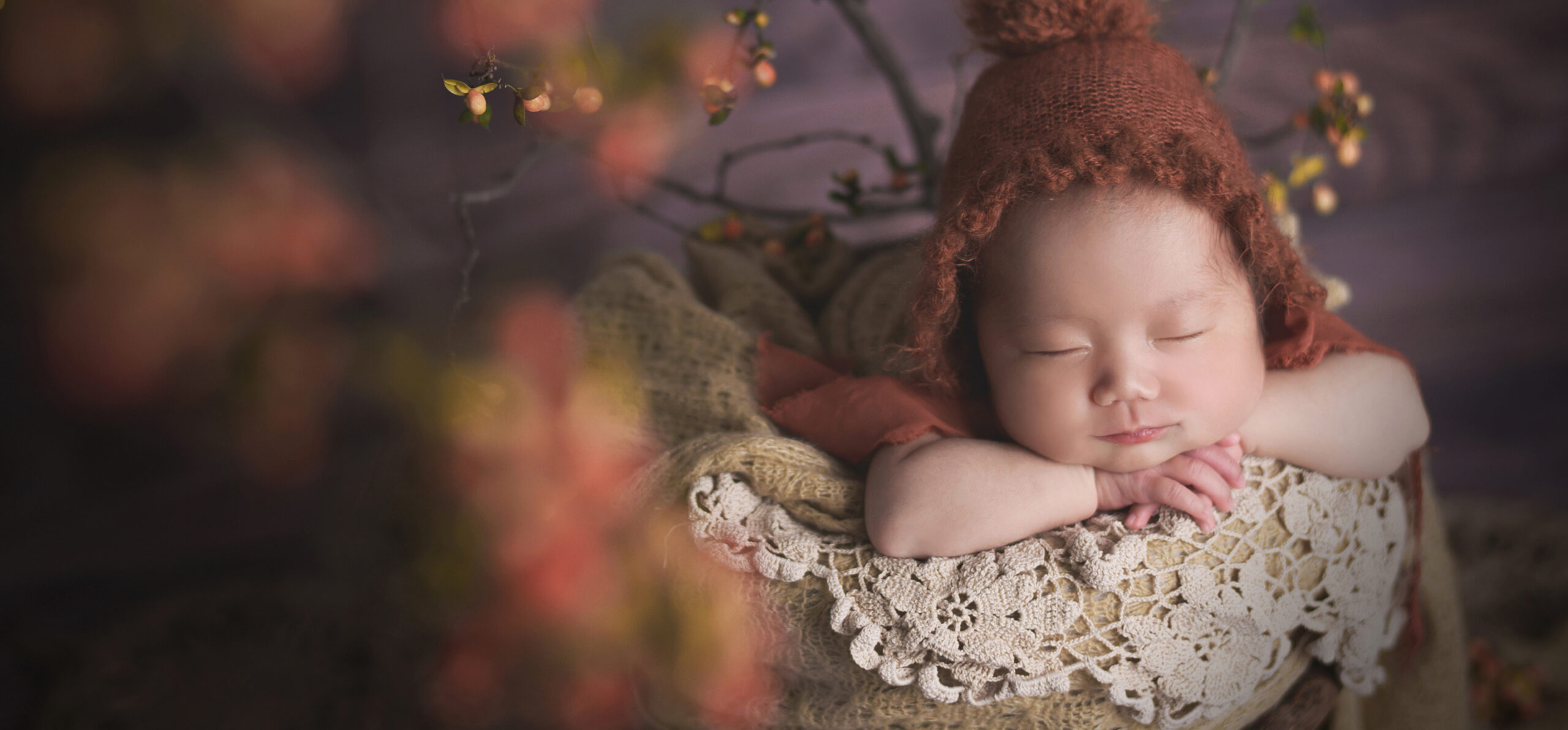 ポーズドニューボーンの画像